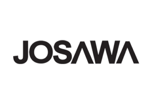 JOSAWA Logo de Josawa, en style moderne et minimaliste avec le texte en noir sur fond blanc.