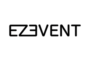 ezevent Logo d'EZ Event, stylisé avec le texte en noir sur fond blanc, évoquant simplicité et efficacité.